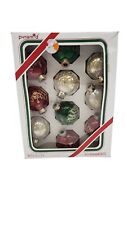 Vintage Box Set of 10 Small Decorative Ornaments Glass Unique Timeless Finds picture