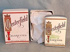 Vintage Chesterfield Cigarettes Lighter, Mint In Box, Unfired, L & M Tobacco Co. picture