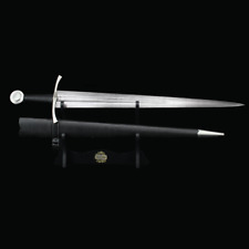Swordier European Arming Sword | Pattern Welded Steel Blade | Medieval Replica  picture