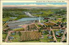 Postcard: Aeroplane View of Masonite Plant, Laurel, Miss. 9A421-N picture