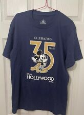 Disney Hollywood Studios 35th Anniversary Youth Mickey Navy Shirt XL X-Large New picture