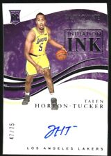 2019-20 Immaculate Collection Initiation Ink #25 Talen Horton-Tucker Auto /75 picture