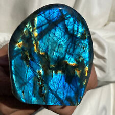 1.2lb Large Natural Labradorite Quartz Crystal Display Mineral Specimen Healing picture