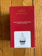 2021 Hallmark STAR TIPPED SWEETNESS 12th in Christmas Cupcakes Series Ornament picture