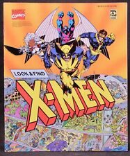 X-Men: Look and Find Book Marvel Comic Team Paperback. NEW/OLD Stock picture