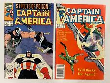 Captain America LOT (2) #297 #377 - 1984 Marvel Comic Book picture