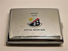 USAF 67th TACTICAL RECONNAISSANCE WING CIGARETTE CASE - JAPAN MADE picture