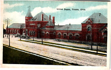 Postcard Vintage Union Railroad Train Depot Toledo, OH picture
