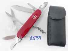 Red Victorinox Explorer Pocket Knife Swiss Army SwissCham Multi-Tool Blades picture