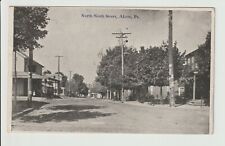 Pennsylvania Akron North Ninth 9th Street town scene homes trees 1915 PA POSTED picture