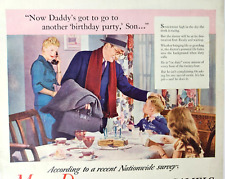 Birthday Party More Doctors Smoke Camels Vtg 1946 Ad Magazine Print Cigarette picture