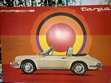 AWESOME RARE  Factory  POSTER Porsche Targa 1967 Soft Window  picture