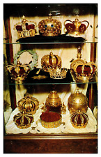 postcard replicas of Old World Crown Jewels -Lightner Museum of Hobbies A1416 picture
