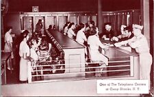 Postcard One of the Telephone Centers at Camp Shanks, New York picture