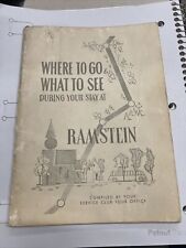 Where To Go What To See During Your Stay At Ramstein May 1968 Service Club Tour picture