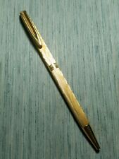 RARE VINTAGE WATERMAN CF PLAQUE OR G FINE LINED BALLPOINT PEN-FRANCE MADE picture