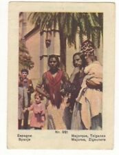 European photo Trade Card. Romany People (Tziganes). Majorca, Spain  picture