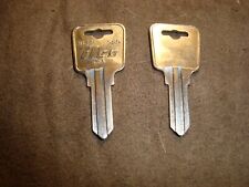 Locksmith Lot of 2 Ilco 1637  SS5  Sentry Safe Key Blanks  See Despription picture