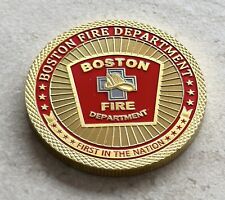 BOSTON Fire Dept. Challenge Coin  picture