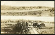 INDEPENDENCE OREGON - LOOKING SOUTH + EAST - 1917 RPPC RP Photo Postcard picture