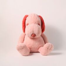 Snoopy Handmade Plush Doll Pink L size PEANUTS CAFE exclusive from Japan HOTEL picture