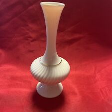 Vintage Beautiful Porcelain Bud Vase Ivory White with Gold Trim, 1953-1988 picture