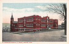 St. Stanislaus Polish R.C. School, Meriden, Conn., Early Postcard, Unused  picture