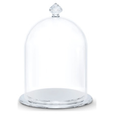 SWAROVSKI CRYSTAL DISPLAY BELL JAR CLOCHE  5553155.NEW IN BOX BUT NO LID 5.5x3.7 picture