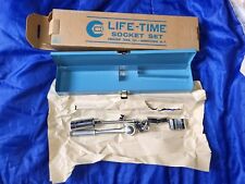 VTG LIFE-TIME SOCKET SET, Crescent Tool Co. Jamestown, NY 1960's, NOS in Box picture