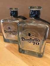 A Pair of 1942 Don Julio 70th Anniversary Edition Bottles (Empty of any Liquor) picture