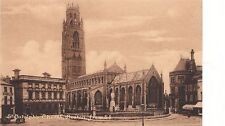 Postcard St Botolph's Church Boston from SE UK picture