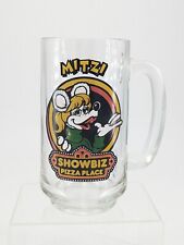 Vintage 80's ShowBiz Pizza Place Mitzi Rock-afire Explosion Glass Cup Mug 12oz picture
