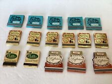 Vintage Front Strike Matchbooks Mai-Kai/Gallagher’s Steak/Dick Cami’s lot of 16. picture