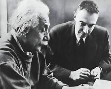 Albert Einstein And Oppenheimer 8 x 10 Photo Print Picture Photograph a894 picture