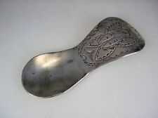 VERY RARE OLD SOLID SILVER HAND MADE BY INDIANS Garden of the Gods SHOEHORN picture