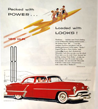 Pinup Girls Rocket Oldsmobile Super 88 Sedan Vintage 1953 Ad Magazine Print picture