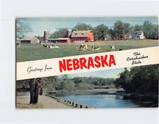 Postcard Greetings from The Cornhusker State Nebraska USA picture