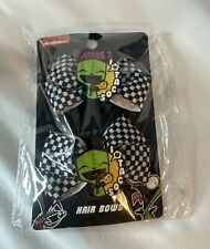 Invader Zim GIR Tacos Hair Bows Set Of 2 NEW picture