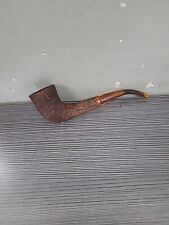 VINTAGE SPORTSMAN IMPORTED BRIAR ITALY HAND CARVED SMOKING TOBACCO PIPE EARLY picture