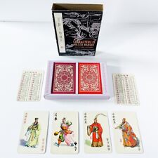 Vintage Characters in Water Margin Playing Cards Shanghai China COMPLETE No 4823 picture