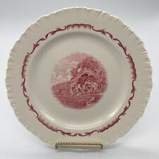 Vintage Wedgwood Red SALVATORE Dinnerware: 10.25