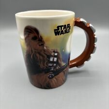Galerie Star Wars Chewbacca Chewy White Coffee Tea  Mug “Crossbow Strap” Handle picture