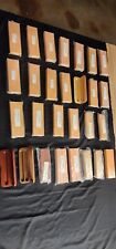 Huge Lot Of 10 Rosewood  Pen Pencil Box / Case   picture