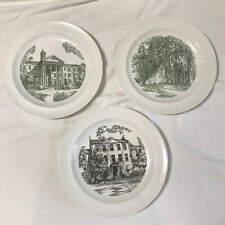 University of South Carolina Wedgwood Trio of  Commem. Plates 3 Different Scenes picture