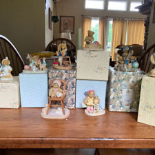 Cherished Teddies Bears Figurine Collectibles Lot Of 8 Box For All Except Jenny picture