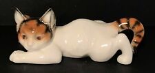 Vintage Lenwile China Ardalt Japan Laying Cat Figurine Designer Quality picture