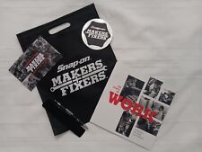 Snap On Makers & Fixers Literature And Tote Bag. Brand New picture