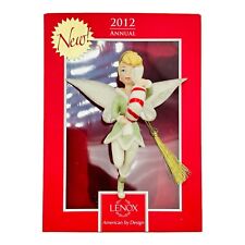 Lenox Disney 2012 Peppermint Pixie Tinker Bell Christmas Ornament NEW IN BOX picture
