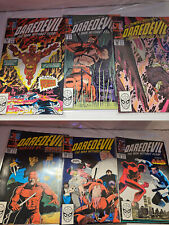 Daredevil 257 259 258 261 262 263 264 The man without fear Marvel lot 7 comics picture