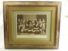 University of New Brunswick Football Team 1900 Geo. A. Burkhardt Photographer picture